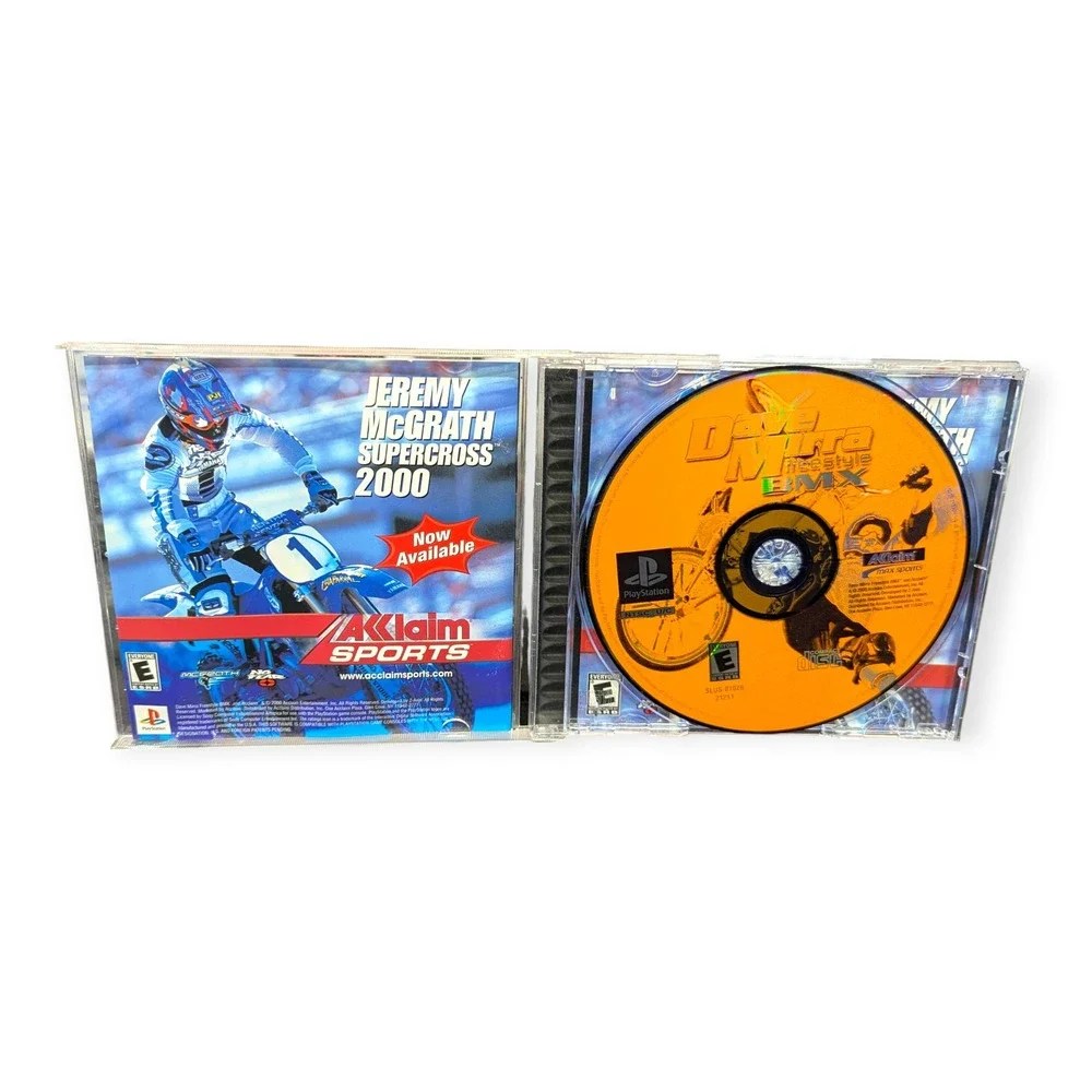 Dave Mirra Freestyle BMX Sony PlayStation 1 PS1 2000 Acclaim CIB